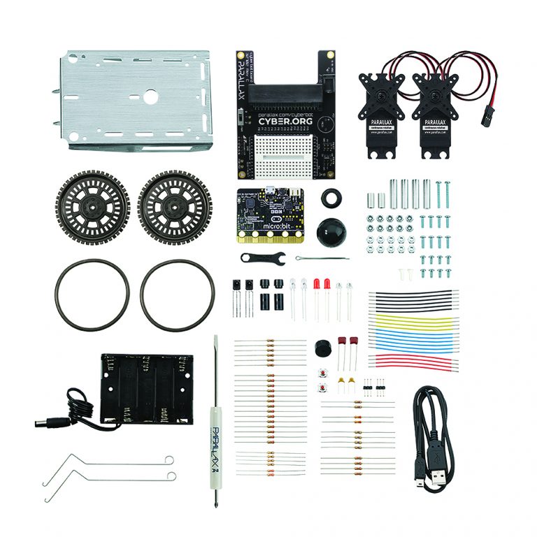 Cyber:bot Robot Kit - With Micro:bit