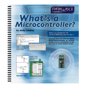 What's a Microcontroller? Text - book cover view