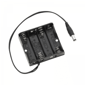 4-AA Battery Holder - product top view