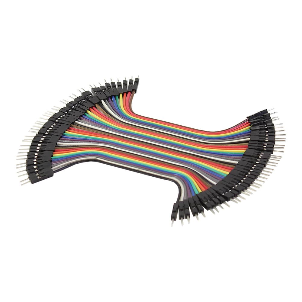 100mm Jumper Wires, MM 40-piece Ribbon - Image 2