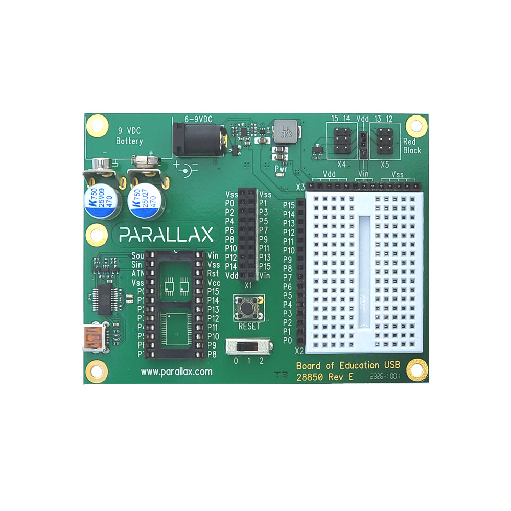 Board Of Education Development Board - USB - Parallax