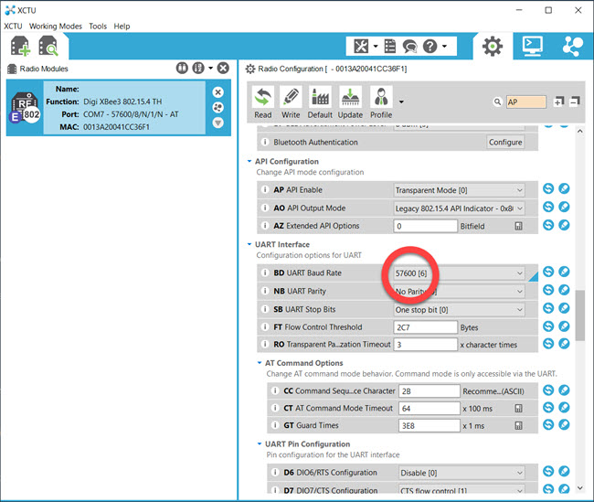 XBee RF Transparent And API Mode Demo Parallax