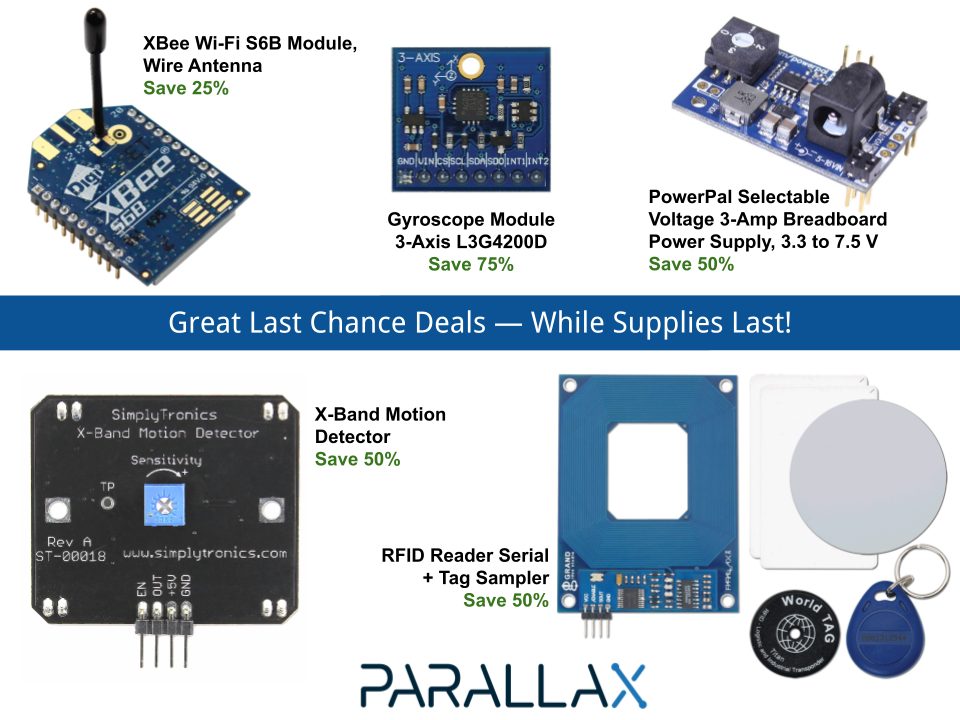 Parallax Inc | Equip Your Genius®