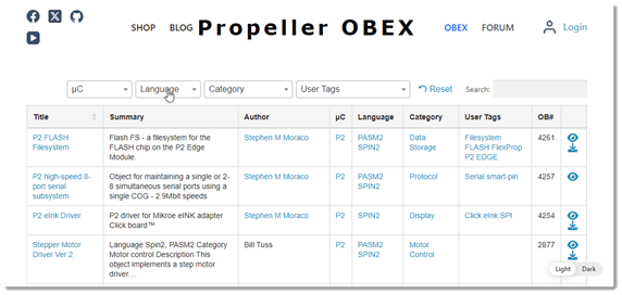 New Propeller Object Exchange screencapture