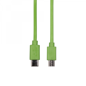 micro:bit to USB-C Cable - Green #32727 product top view