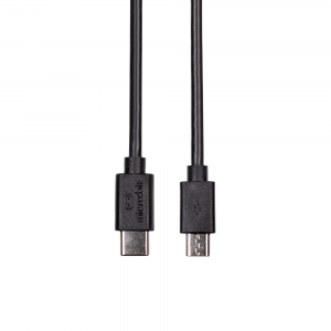 micro:bit USB-C Cable - Black #32726 - product top view